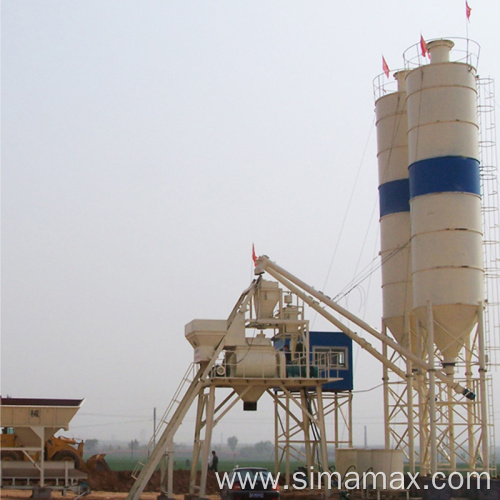 small ready mixing plant hopper batching plant